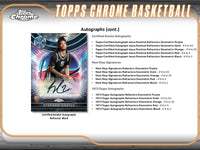 2024/25 Topps Chrome Basketball Breaker Delight Box
