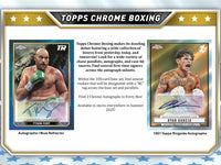 2025 Topps Chrome Boxing Hobby Box