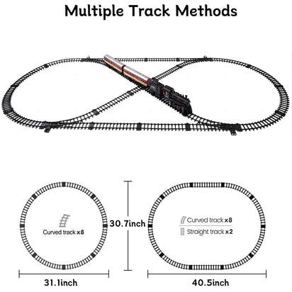 JUGAAD LIFE Train Set for Kids with Remote Control Electric RC Train Toys for Boys Girls Birthday Gifts for Kids 3 4 5 6 7 Years Old