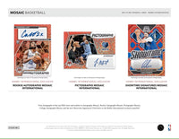 2023/24 Panini Mosaic Basketball NBA International Hobby Box