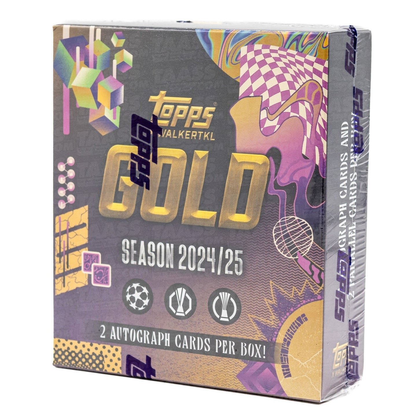 2024/25 Topps UEFA Club Competitions GOLD Soccer (Fußball) Hobby Box