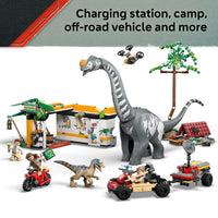 LEGO Jurassic World Raptor & Titanosaurus Tracking Mission Kids Toy - Building and Learning Toy for Pretend Play - Dinosaur Action Figures for Boys & Girls, Ages 7+ - Gift Idea for Birthdays -76973