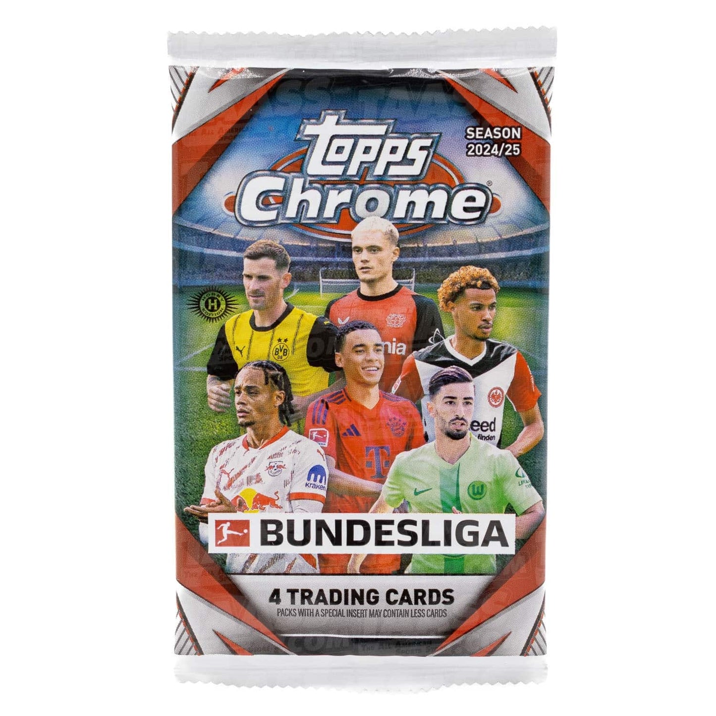 2024/25 Topps Chrome Bundesliga Soccer (Fussball) Hobby Pack