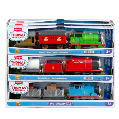 Thomas & Friends by Fisher-Price Greatest Moments Motorized Classic James Engine, Toy Train