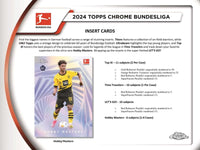 2023/24 Topps Chrome Bundesliga Soccer (Fussball) Hobby Pack