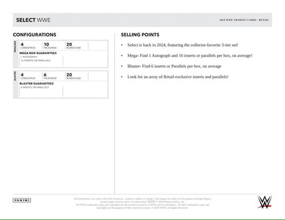 2024 Panini Select WWE Wrestling Blaster Box